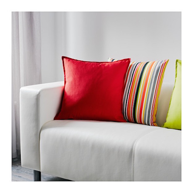 Gurli Cushion Cover | 20 Amazing Ikea Bedroom Ideas Under $20 | Living Room Ideas