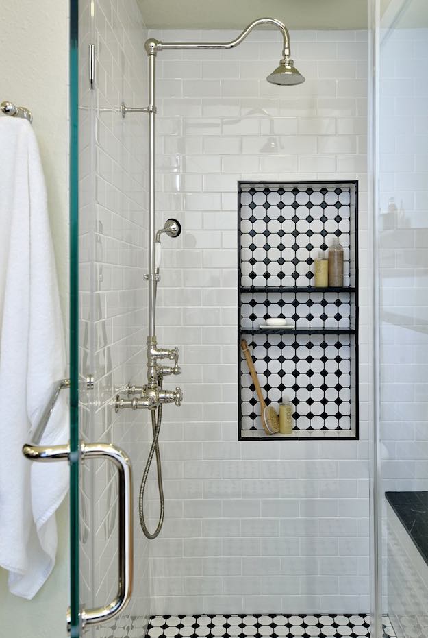 Add A Shower Niche | Small Bathroom Ideas: Simple Ways To Maximize Your Space
