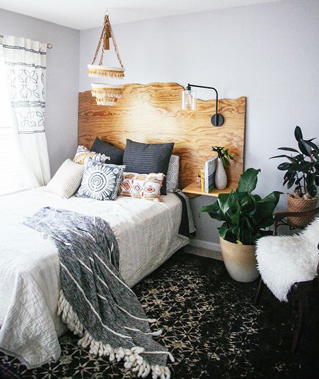 Mixed Textures | Bohemian Bedroom Ideas To Inspire You This Fall