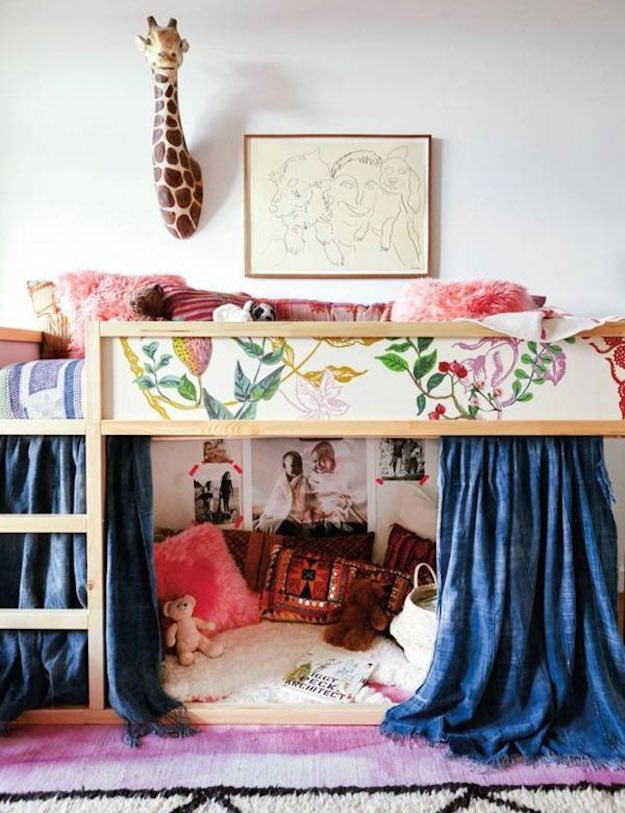 Upgraded Bunk Beds | Clever Kids Room Decorating Ideas You'll Love This Season