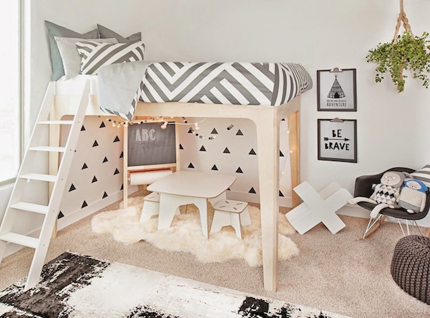 Monochrome | 12 Amazing Kids Bedrooms