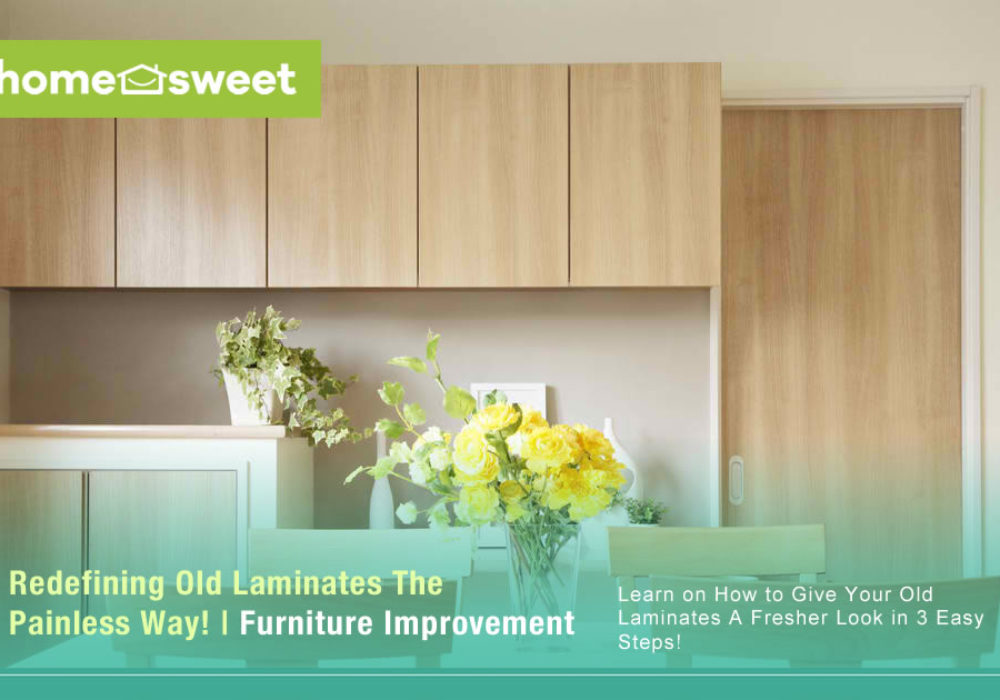 Redefining Old Laminates The Painless Way! | Furniture Improvement