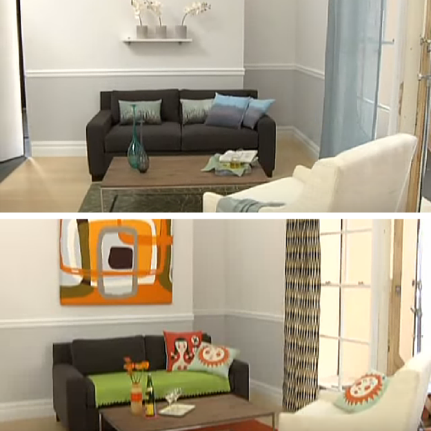Serene Scene & Retro Retreat |[Video] Living Room Ideas: Decorate on a Budget with these 4 Living Room Stylish Tips