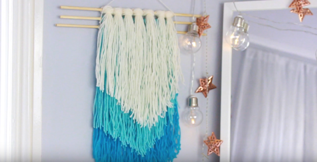 Tassel Wall Hanging | Bed Room Ideas: DIY Room Decor Ideas Perfect For A Seasonal Change