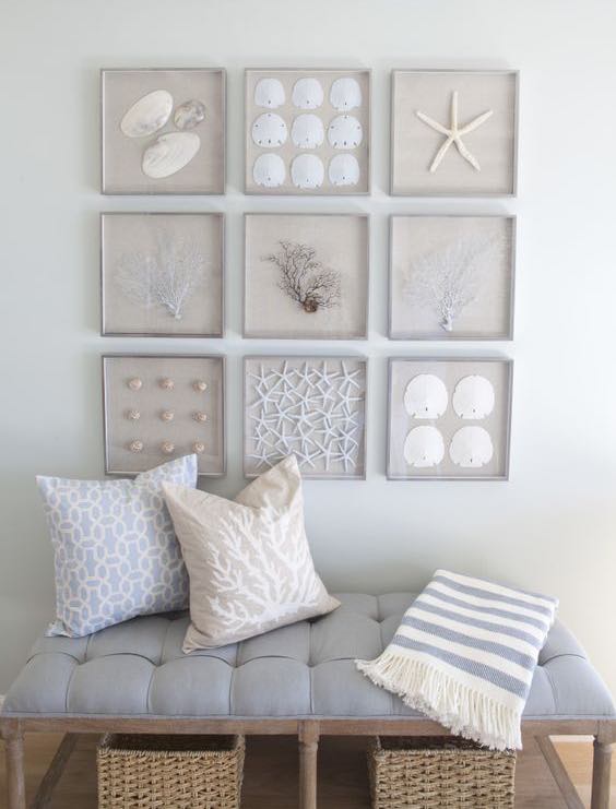 Bring Home Some Seashells | Beachy Living Room Ideas: How to Bring the Beach To Your Home