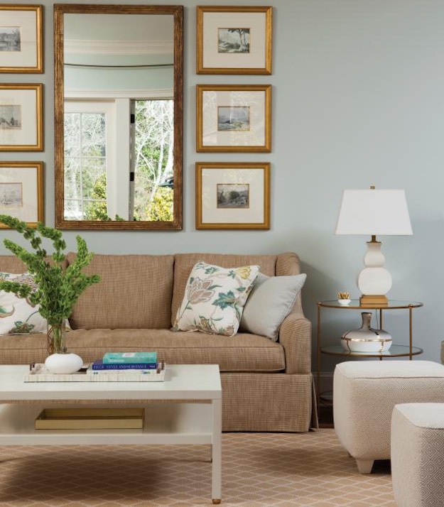 Pale Blue Shades | 8 Subtle Color Schemes To Make Your Small Living Room Feel Bigger