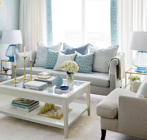 Think Coastal | Beachy Living Room Ideas: How to Bring the Beach To Your Home