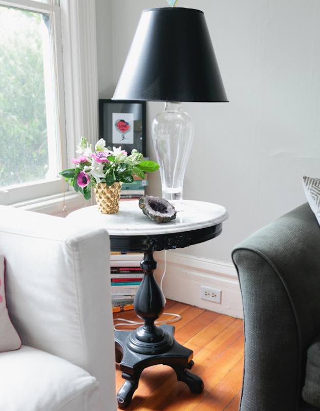 Updated Vintage | Living Room End Tables: 23 Ideas That Mix Style and Function