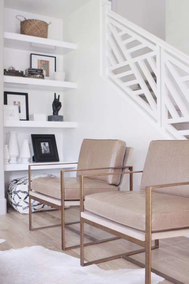 Metal Accents | Living Room Chair Ideas: 10 Modern Seating Options