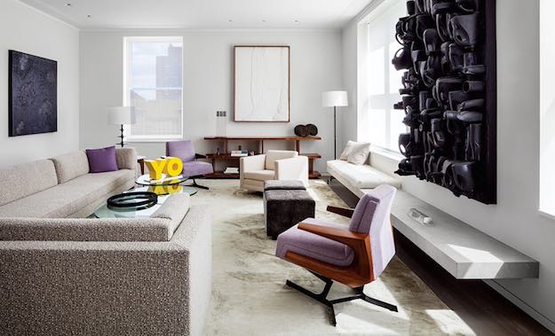 Modern Art | Modern Living Room Ideas: 21 Stylish Spaces To Inspire You