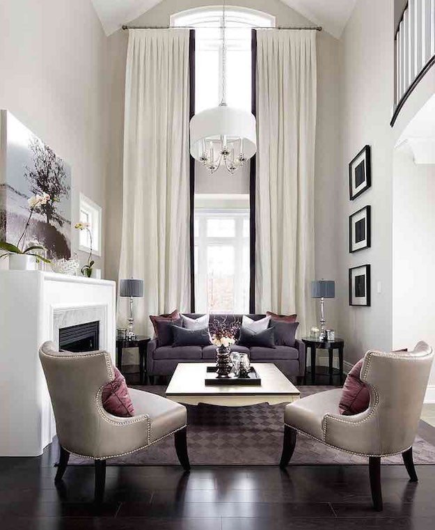 Decorate upwards, not sideways | Small Living Room Ideas: Make The Most Of A Small Space