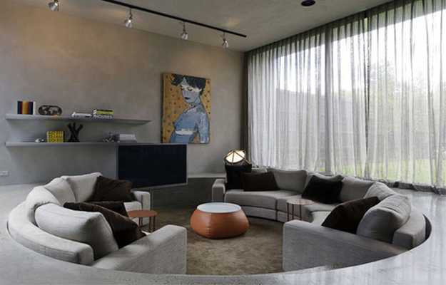 (Almost) Monochrome | 20 Brilliant Sunken Living Room Designs