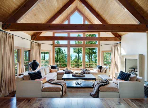 Rustic | 20 Brilliant Sunken Living Room Designs