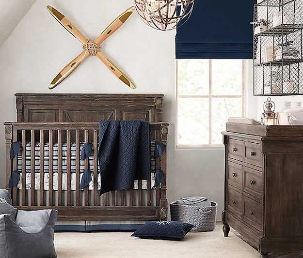 Rustic | 21 Inspiring Baby Boy Room Ideas