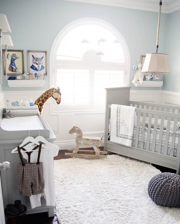 Minimalist | 21 Inspiring Baby Boy Room Ideas
