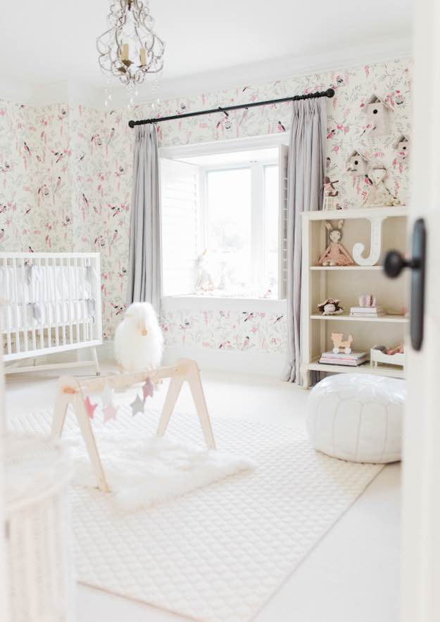 Girly Baby Room Themes | Baby Room Themes: 21 Ways To Design A Nursery | Living Room Ideas