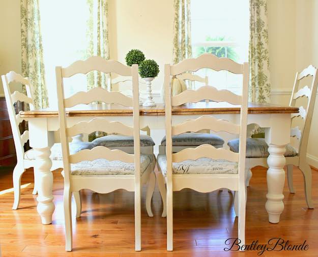 Chalk Paint | Discount Dining Room Sets: Make Your Own With These DIY Projects