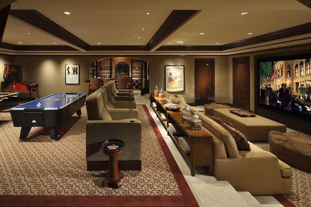 Fully-Equipped | 15 Fun Game Room Ideas | Living Room Ideas