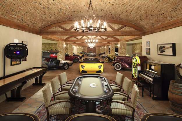 Man Cave-Style | 15 Fun Game Room Ideas | Living Room Ideas