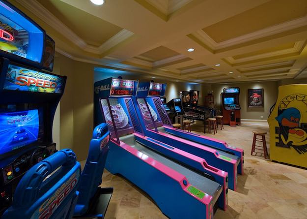 Arcade | 15 Fun Game Room Ideas | Living Room Ideas