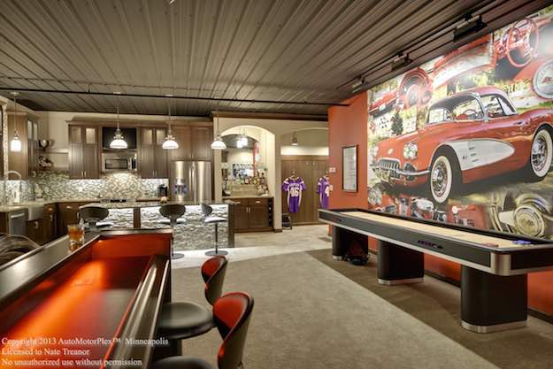 Sporty Garage Man Cave | Garage Man Cave Goals: Take A Look At These Glorious Garages