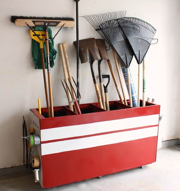 Repurposed Filing Cabinet | The Only Garage Storage Ideas Guide You'll Ever Need
