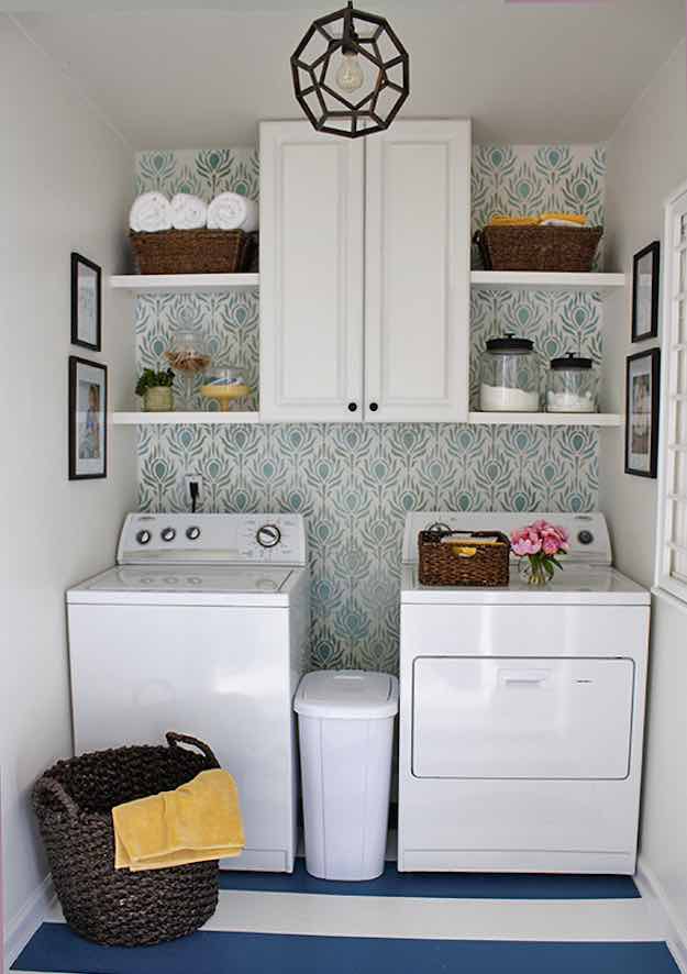 Preppy | Laundry Room Ideas: 21 Different Ways To Design Your Laundry Room