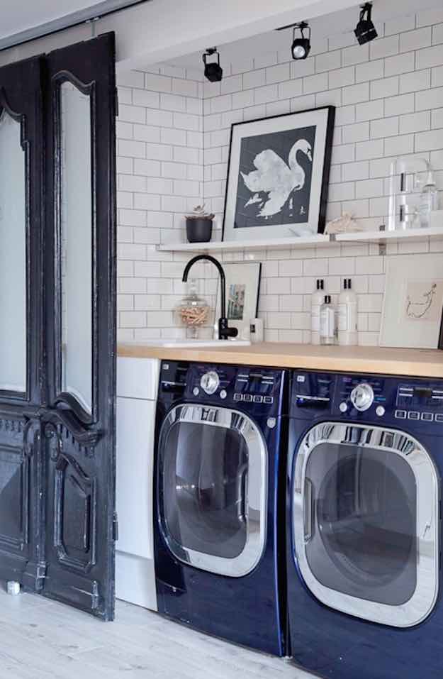 Edgy | Laundry Room Ideas: 21 Different Ways To Design Your Laundry Room