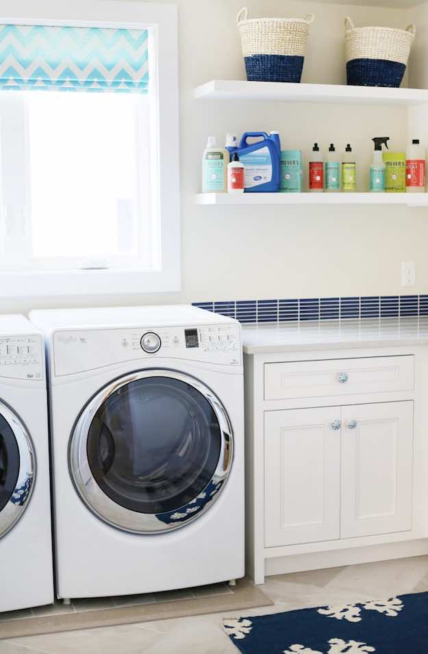Hints of Prints | Laundry Room Ideas: 21 Different Ways To Design Your Laundry Room