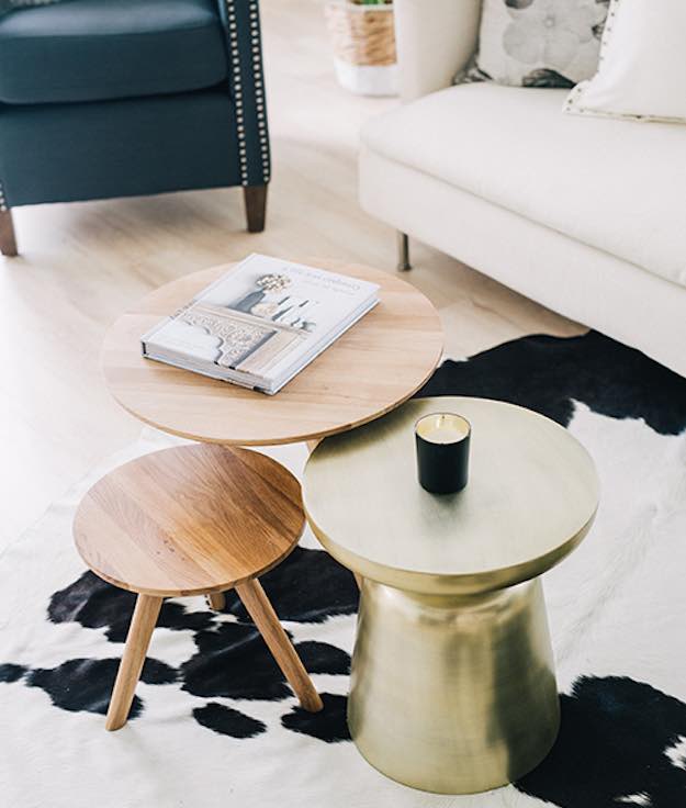 Small Living Room Tables | 23 On-Trend Living Room Tables And How To Style Them