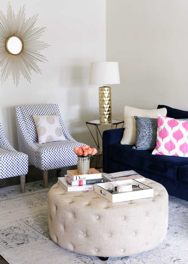 Chic Living Room Tables | 23 On-Trend Living Room Tables And How To Style Them