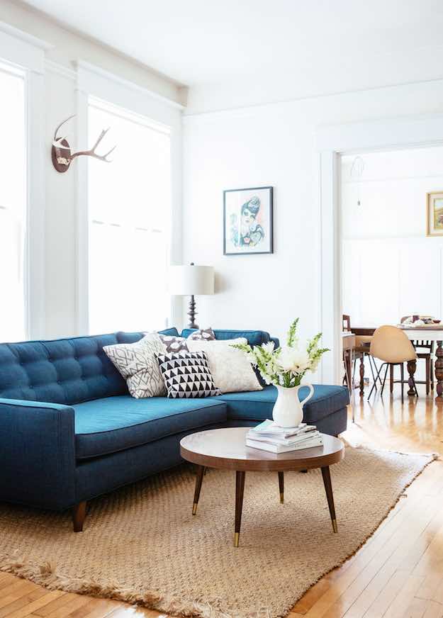 Brighten The Space | Long Narrow Living Room Ideas That Won't Cramp Your Style