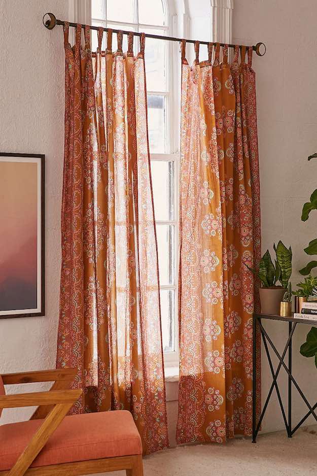 Fall Colors | Bedroom Curtain Ideas: 15 Ways To Decorate With Curtains
