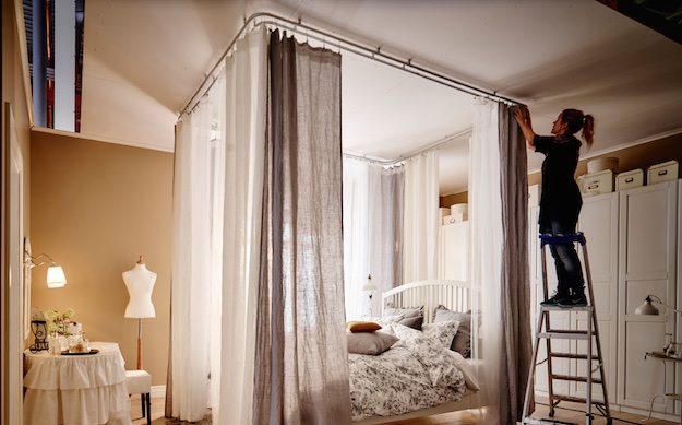 Canopy Curtains | Bedroom Curtain Ideas: 15 Ways To Decorate With Curtains