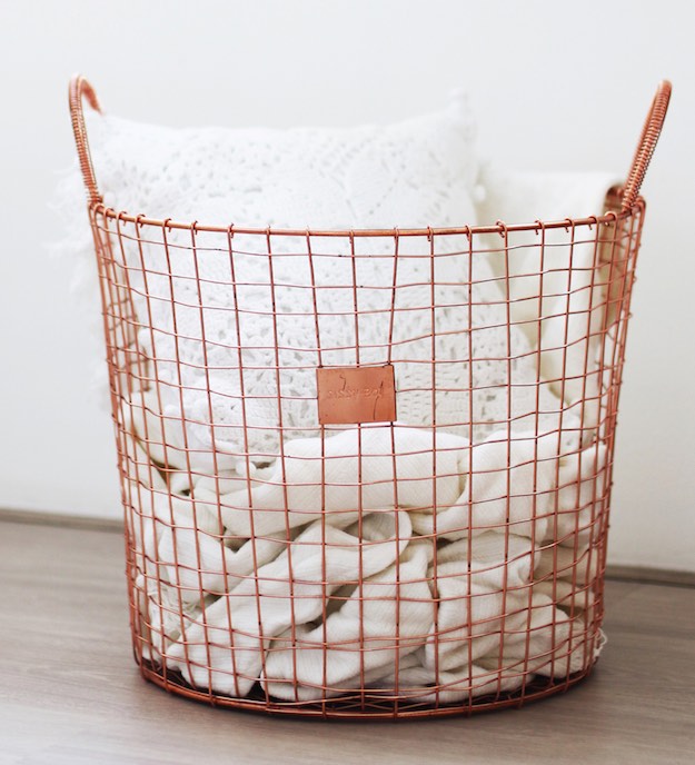 A Laundry Basket | Dorm Room Checklist: Essential Items For Your College Room