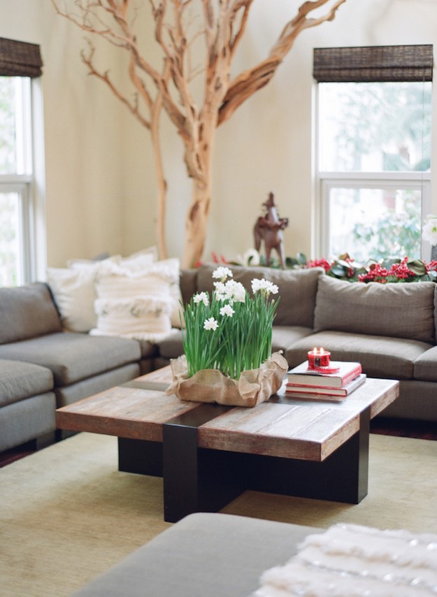 Warm Wood Coffee Tables | Cozy Living Room Furniture Ideas For The Fall