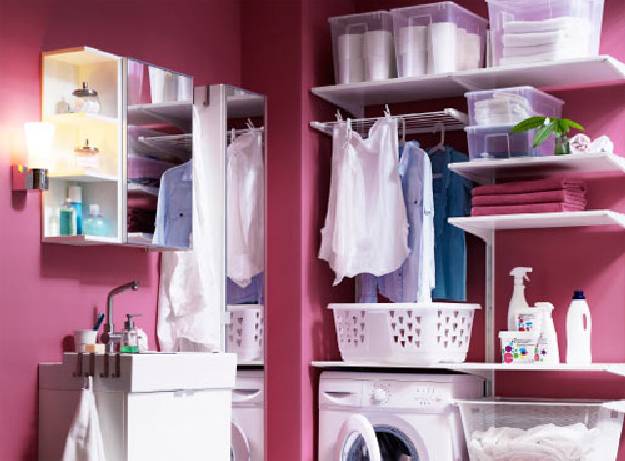 Bathroom Invasion | 10 IKEA Laundry Room Ideas For Small Living Spaces