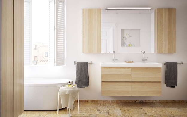 Clean | 21 Stunning Master Bathroom Ideas