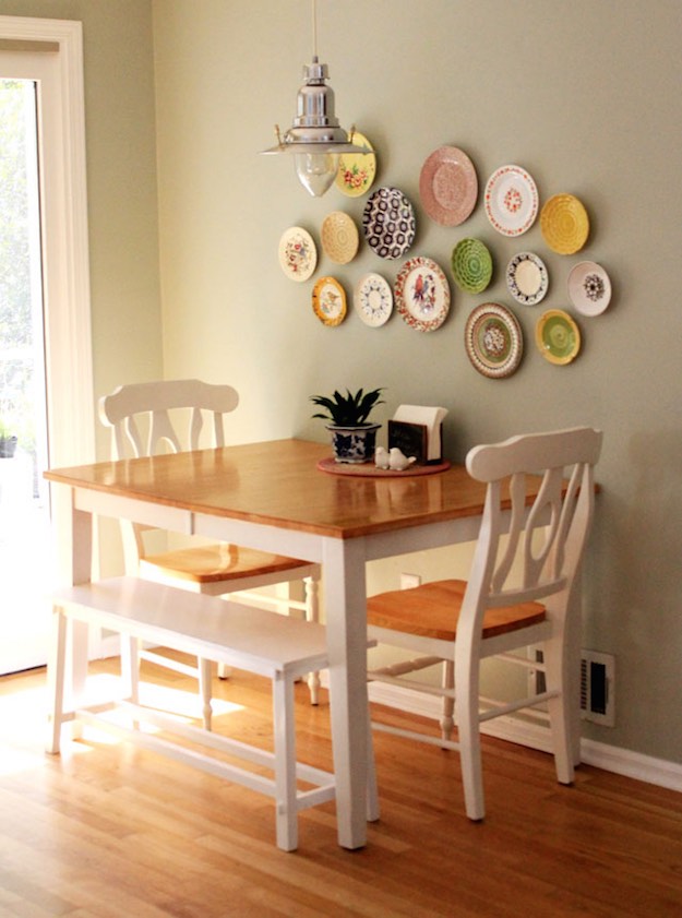 Add a Bench | Small Dining Room Ideas: 17 Clever Ways To Use Space