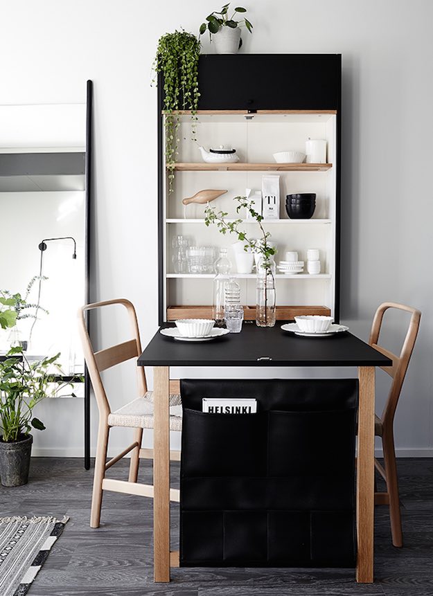 try modular furniture | Small Dining Room Ideas: 17 Clever Ways To Use Space