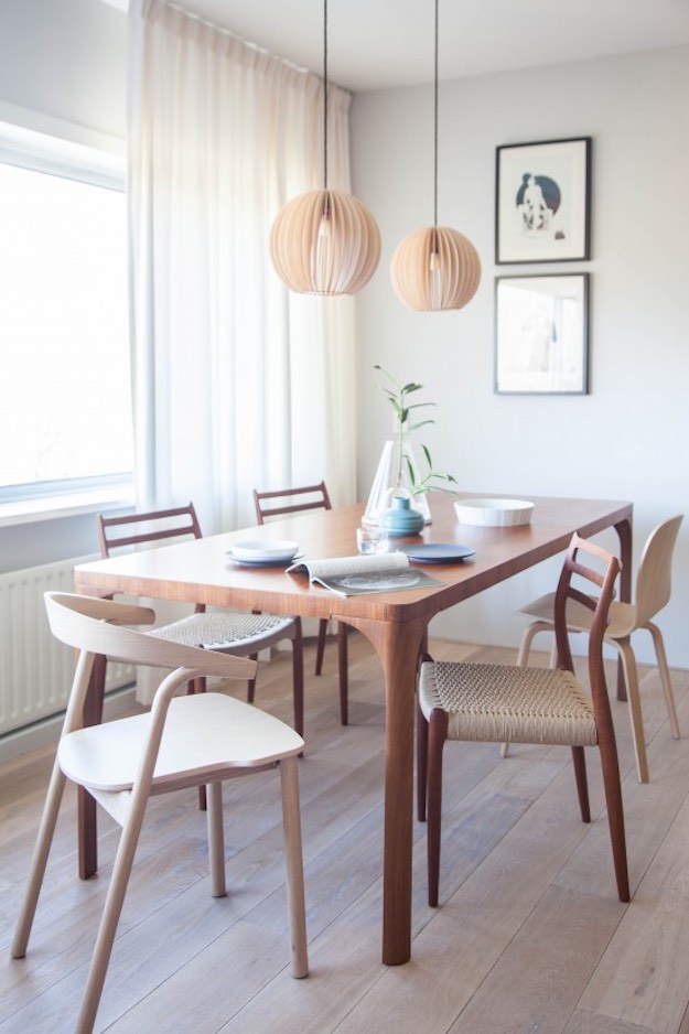 keep it bright | Small Dining Room Ideas: 17 Clever Ways To Use Space