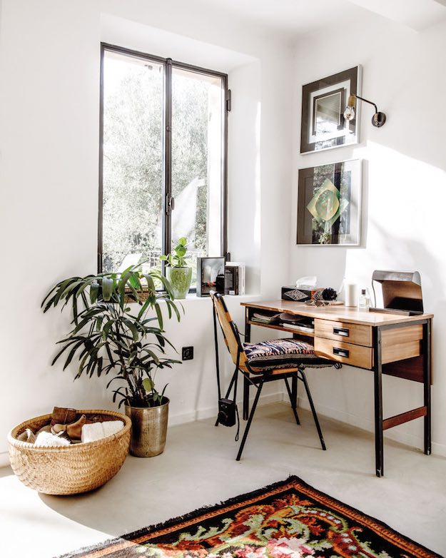 Boho Chic | Productivity-Boosting Study Room Ideas | Living Room Ideas