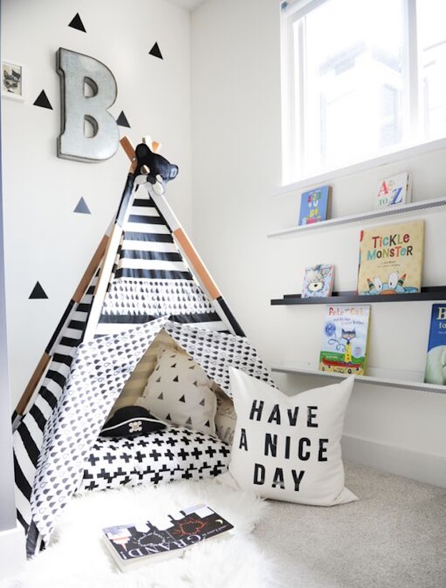 Stylish Kids' Room | Black And White Room Ideas That Will Make You Go Monochrome