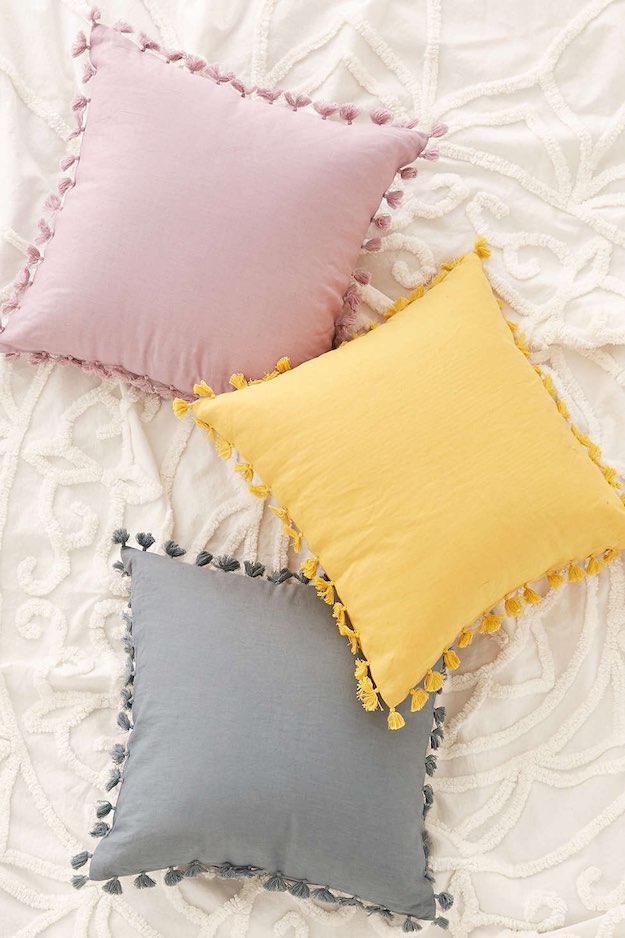 Tassel Pillows | Bohemian Room Decor Finds From Urban Outfitters