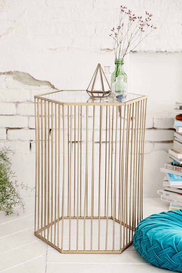 Vertical Lines | End Table Ideas: Stylish Tables You Can Buy Right Now
