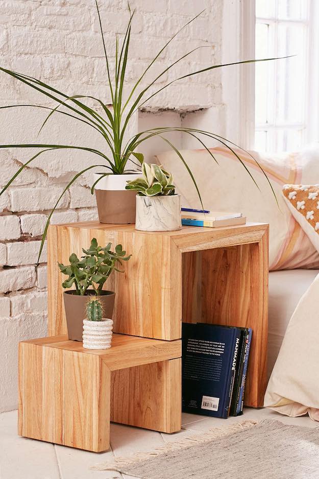 Swing Out Table | End Table Ideas: Stylish Tables You Can Buy Right Now