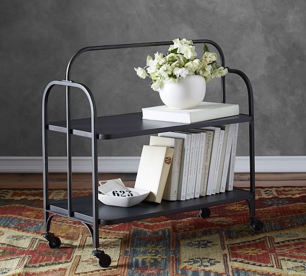 Metal Cart | End Table Ideas: Stylish Tables You Can Buy Right Now