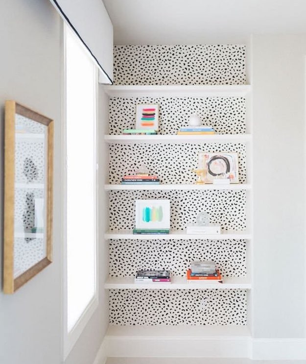 Wallpaper | Creative Floating Shelves Designs To Inspire Your #Shelfie