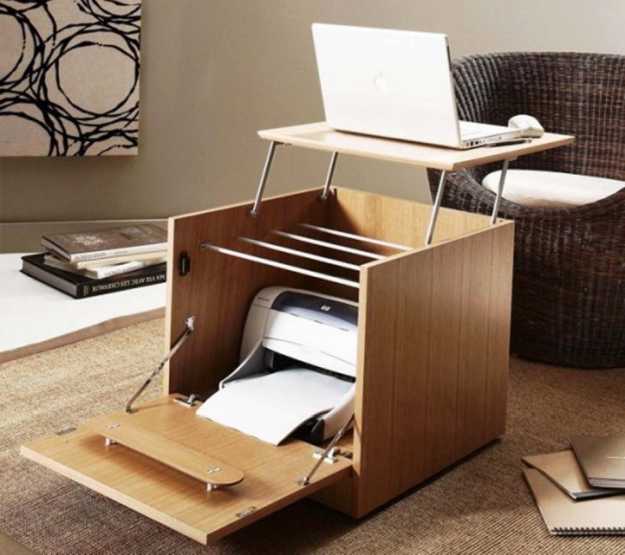 Portable Home Office | Clever Home Office Design Tricks For Limited Spaces