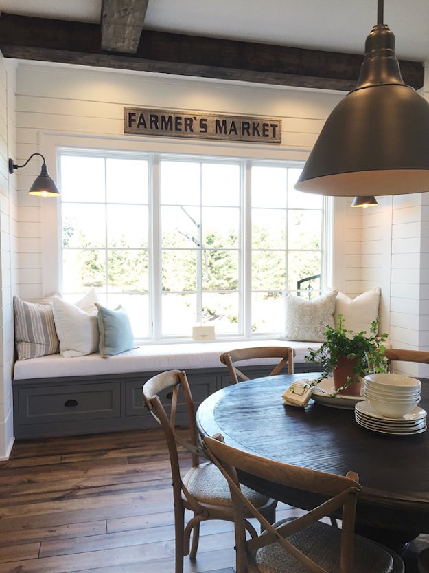 Window Benches | Modern Farmhouse Decor Ideas You'll Want For Your Own Home